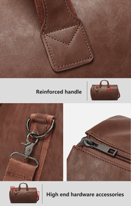 Borsa Portabiti Duffle in PU di Nuova Moda, Valigia <span class=keywords><strong>con</strong></span> Ruote, Bagaglio da Lavoro Impermeabile dal Design Lussuoso all'Ingrosso - Product Image 5