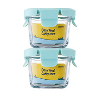 Boîte à déjeuner en verre à haute teneur en Borosilicate pour bébé, récipient hermétique de stockage des aliments avec couvercle sans BPA