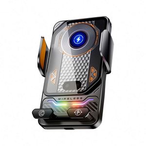 Cargador Inalámbrico para Auto JEDI <span class=keywords><strong>de</strong></span> 15W con Sujeción Automática, Sensor Inteligente y Luz RGB - Product Image 2