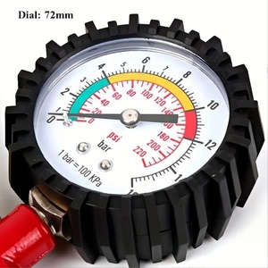 Manomètre numérique miniature pour pneus avec unité BAR/SPI, manomètre de gonflage électrique pour voitures et camions, pression maximale 0-18 bars, <span class=keywords><strong>pistolet</strong></span> de dégonflage - Product Image 2