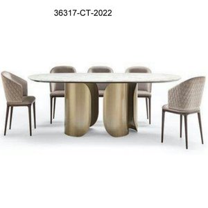 Table à manger de luxe italienne Tables de chevet élégantes pour votre expérience culinaire élégante 36317-CT-2022 - Product Image 1