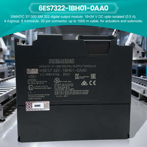 Modul Output Digital Siemens SIMATIC S7-300 6ES7322-1BH01-0AA0, PLC Programming Controller Original Baru - Product Image 2