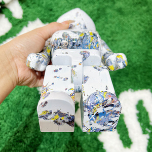 Phiên Bản Cao Cho 400% 28Cm Đông Lạnh Khối Búp Bê Trang Trí Bạo Động Di Chuyển Đồ Chơi Nhựa Hành Động Hình Máy Thổi Khí Chức Năng - Product Image 6