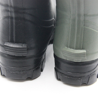 Bottes de pluie et de chasse unisexes personnalisables avec logo, hauteur genou, imperméables, antidérapantes, séchage rapide, rehaussantes, en caoutchouc, pour hommes et femmes, printemps-été