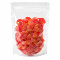 Pochette verticale refermable avec fermeture éclair, transparente, pour le rangement et l'organisation des aliments dans le garde-manger de la cuisine