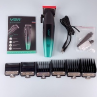 Vgr V-003 9000rpm Metal Salon Barber Clippers Rechargeable Professional Tondeuse à cheveux pour hommes