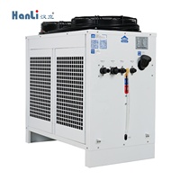 Refroidisseur d'eau industriel Hanli HL-6000 à haute performance et à faible consommation d'énergie, 7,6 kW, 19 kW, double circuit, pompe 220 V, certifié CE