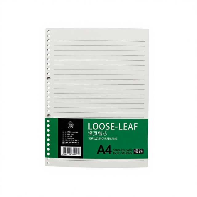 Customized 100 Sheets Acid-Free A4 Loose-leaf Paper Can Be Used to Replace the Loose-leaf Notebooks.
