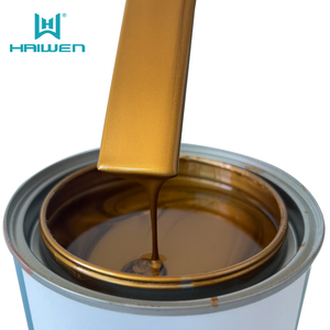 Haiwen marca 1K UV barniz acrílico oro sólido <span class=keywords><strong>brillante</strong></span> <span class=keywords><strong>Plata</strong></span> Perla <span class=keywords><strong>pintura</strong></span> metálica para coche <span class=keywords><strong>pintura</strong></span> de revestimiento de buena calidad para reparación de automóviles - Product Image 1
