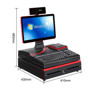 คีย์บอร์ด OEM POS 58/ ระบบเครื่องจักร หน้าจอสัมผัส 15.6 นิ้ว ออลอินวัน พร้อมลิ้นชัก K12 Touc - Product Image 5