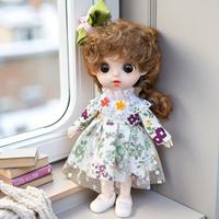 Poupées Bjd mignonnes de 17 cm pour enfants, filles, poupées articulées à faire soi-même, robes de 12 pouces, vêtements, jouets pour enfants, cadeaux pour filles
