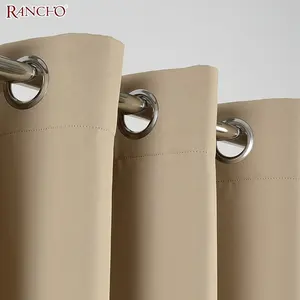 Rideaux de fenêtre occultants 100% polyester, nouveau design de luxe, pour le salon, livraison gratuite - Product Image 1