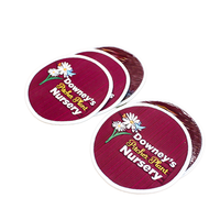 Badges et Écussons Personnalisés Entièrement Brodés avec Logo, en Tissu Chenille et Paillettes, Écologiques, en Résine, pour Costumes, Technique de Tissage Personnalisée