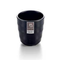 Bulk Verkoop Nieuwe Matte Black Kleine Melamine Japanse Thee Cup Zwart