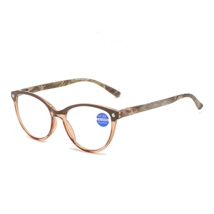 Fashion Trendy Slim PC Frame Anti Blue Light White Lens Magnifying Women <strong>Reading</strong> <strong>Glasses</strong> <strong>4</strong> Colors Available - Product Image 5