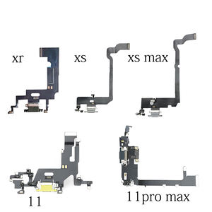 Connecteur de <span class=keywords><strong>prise</strong></span> de charge USB d'origine pour <span class=keywords><strong>iPhone</strong></span> X, XS, XR, <span class=keywords><strong>11</strong></span>, <span class=keywords><strong>11</strong></span> <span class=keywords><strong>Pro</strong></span>, <span class=keywords><strong>Pro</strong></span> Max, câble flexible de données de charge - Product Image 2