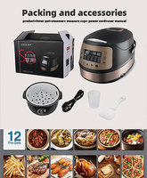 Oem Propre Logo Cylindre Sous Vide Cuiseur Sauté Multi Sticky 1.8L Micro-ondes 5Kg Cuiseur à Riz Électrique Appareils Ménagers