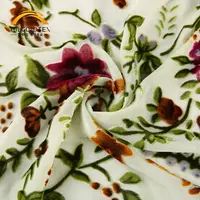 Custom Design Flower Pattern Burnout Velvet Silk Viscose Sofa Upholstery Cushion Cover Fabric