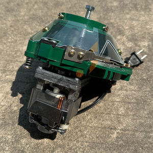 Trémie à pièces en métal vert 110V/220V avec capteur et entonnoir en plastique - Product Image 2