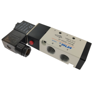 AIRTAC气动3/8 “NPT电磁阀4V310-10 5路2位置PT 3/8” 单线圈先导电动 - Product Image 6