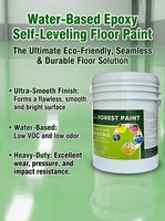 Revêtement et peinture à base d'eau, peinture imperméable, résine à base d'eau, revêtement époxy à nivellement automatique, revêtement de sol époxy