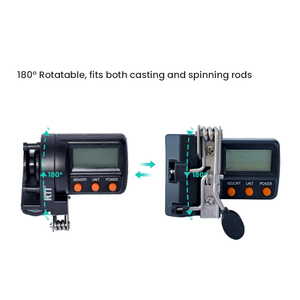 Contatore Digitale per Lenza da <span class=keywords><strong>Pesca</strong></span> con Misuratore di Profondità 999m/ft - Product Image 6