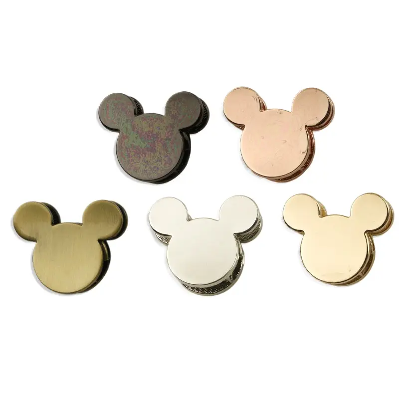 Nieuwe Damestas Mickey Cartoon Lock Metalen Clip Lock Groothandel Bagage Handtas Hardware Accessoires