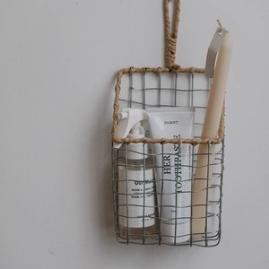 Panier de rangement multi-usages en fil de fer tressé ZJH pour la cuisine avec porte-revues et porte-journaux - Product Image 3