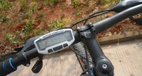 Layar LCD Elektronik Besar Multifungsi untuk Sepeda - Komputer Bersepeda Portabel Berkabel dengan Tampilan Jelas