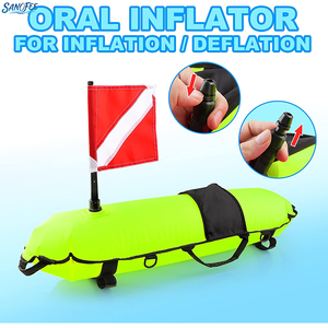 Nhà máy cung cấp phao lặn bằng nylon 40L, phao SMB bơm hơi in logo tùy chỉnh cho thiết bị lặn, bán buôn - Product Image 4