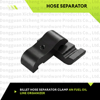 Collier de fixation pour tuyau en aluminium billette AN3-AN14 pour l'organisation des conduites de carburant et d'huile