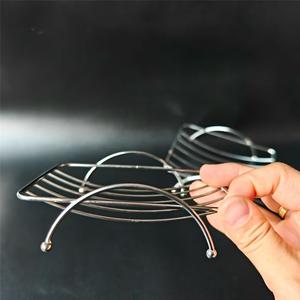 Support à Savon Rectangulaire en Acier Inoxydable, Conception Étanche, Fixation Murale à Ventouse, Trou de Drainage, Rangement Moderne Personnalisé pour Salle de Bain - Product Image 3