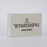 Boîtes rigides en carton recyclé de haute qualité, estampage personnalisé, fermeture magnétique, emballage pour cosmétiques et flacons de parfum