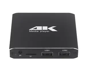 ホットミニ4K広告プレーヤーサポートマイクロSDカードTFカードUSBディスク2K4K1080PフルHDメディアプレーヤーHDDマルチメディアプレーヤー
