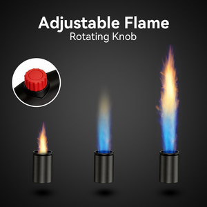 Antorcha de Cocina de Propano, Encendedor de Antorcha, Pistola Lanzallamas con Bloqueo de Seguridad para Adultos, para Cocinar al Vacío, Asar Carnes, Parrilla para BBQ - Product Image 4