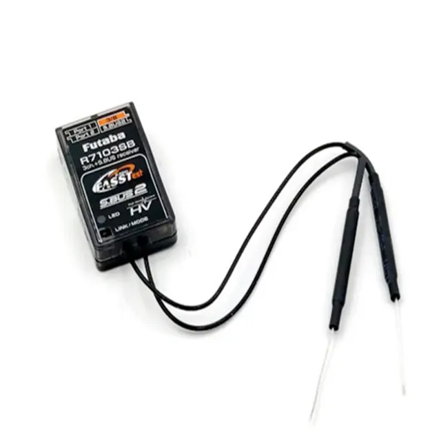 Futaba-antena de alta ganancia R7103SB 2,4G, receptor GPS GNSS S.BUS S.BUS2 FASSTest HV UAV receptor RC Dron, piezas de aviones DIY