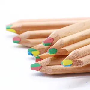새로운 디자인 저렴한 문구 Plumasplum 아티스트 사용자 정의 아이 컬러 연필 세트 로고
