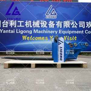 PC80 ZX60รถตักพาเลทส้อมศูนย์กลางพาเลทเปลี่ยนระยะได้เหมาะกับรถขุดมากขึ้น - Product Image 4