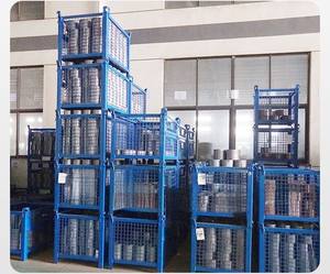 Jaulas de Almacenamiento Plegables y Colapsables de Malla de Acero Metálica para Almacenamiento Industrial y de Carga - Product Image 5