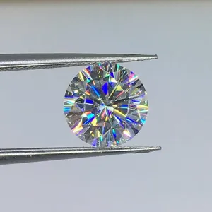 Großhandel Round Brilliant Lab Erstellt 0,5 ~ 0,8 ct Diamond Lab Grown HPHT Loose Diamond