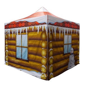 Casa Inflable de Santa Claus, Cabaña Navideña, Carpa para Publicidad, Decoración Inflable de Jardín para Navidad - Product Image 6