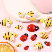 INTODIY accessoires en résine sur le thème du dessin animé bijoux à bricoler soi-même enfants épingle à cheveux coque de téléphone Patch dans le thème de l'eau Zamzam breloques en résine 3d
