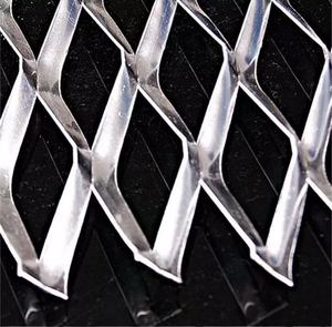 Grillage en acier expansé moderne et durable en aluminium avec motif diamant pour la protection des gouttières d'hôtel - Product Image 5