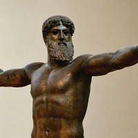 Statue de Zeus antique grandeur nature, personnalisée et faite à la main, sculpture de dieu, figure mythologique grecque