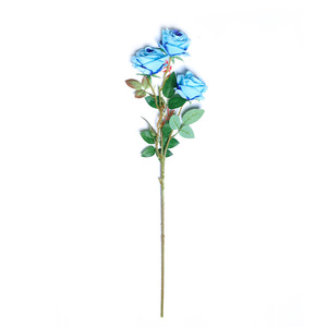 Rosas Artificiales Xinchengzhi, Flores de Seda para Decoración de Bodas y Hogar, Ramo de Rosas Hecho a Mano - Product Image 3