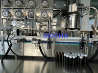 Machine de bouchage automatique à 2 têtes de haute précision avec pompe péristaltique pour flacons, poudres, gels, shampoings, riz - Prix compétitif