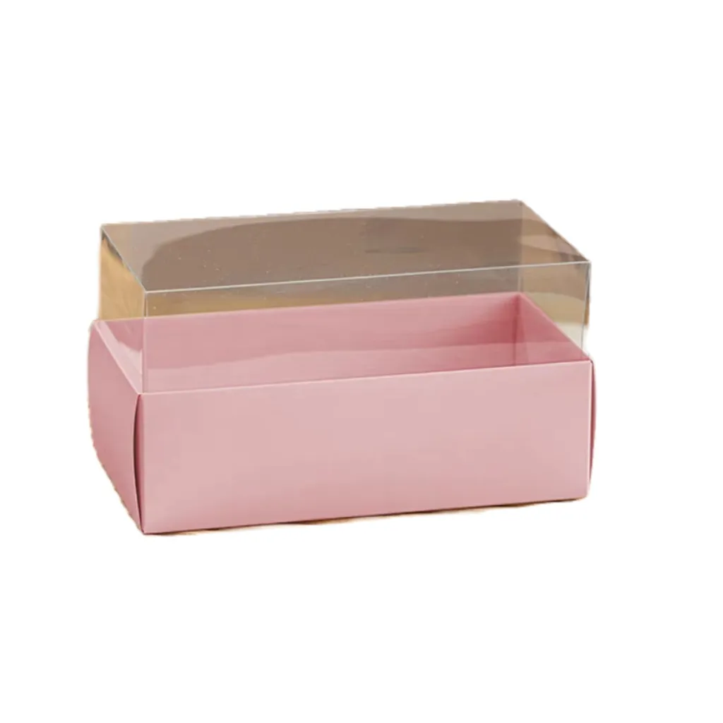Прозрачные коробки для тортов оптом пустые коробки для кексов оптом на заказ бумажные коробки для тортов