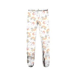 Leggings de San Valentín con Diseño Vintage de Rosas para Niñas, Pantalones de Cintura Alta y Ajustados para Bebés - Product Image 4