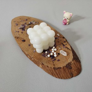 Velas Aromáticas en Forma <span class=keywords><strong>de</strong></span> Cubo para el Hogar, 5.4 oz, Decoración Estética para Habitaciones, Regalos Decorativos en Forma <span class=keywords><strong>de</strong></span> Pastel - Product Image 2