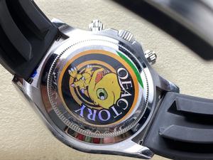 Reloj cronógrafo mecánico QF 126519 de 40mm de alta calidad 904L 4131 movimiento 155g peso deporte día acero inoxidable - Product Image 6